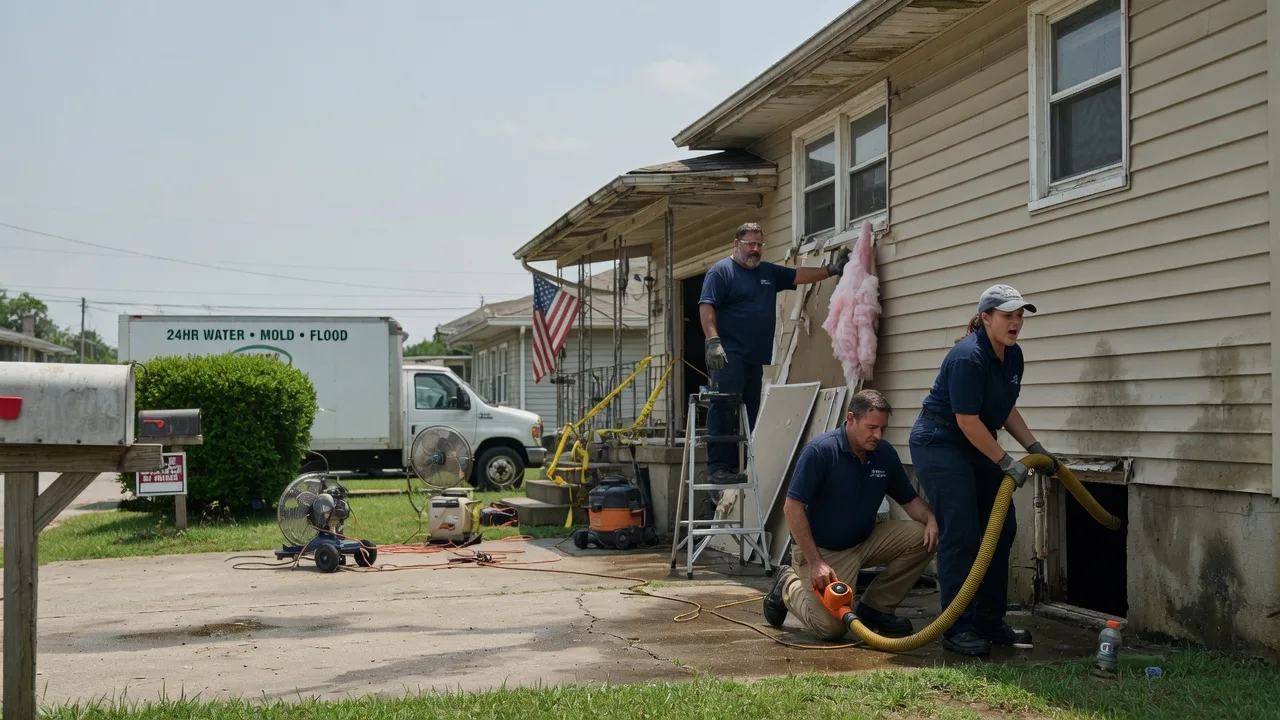 Water Damage Repair in West Mansfield, OH near me